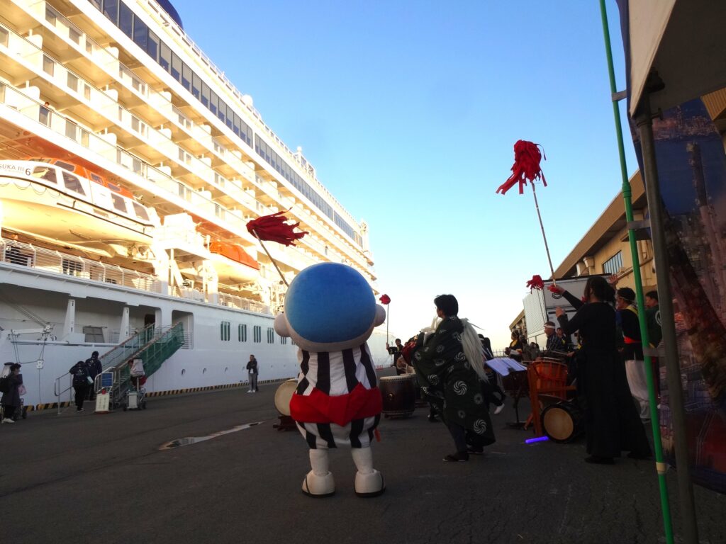 令和8年1月17日　飛鳥Ⅲ入港歓迎イベントスケジュール