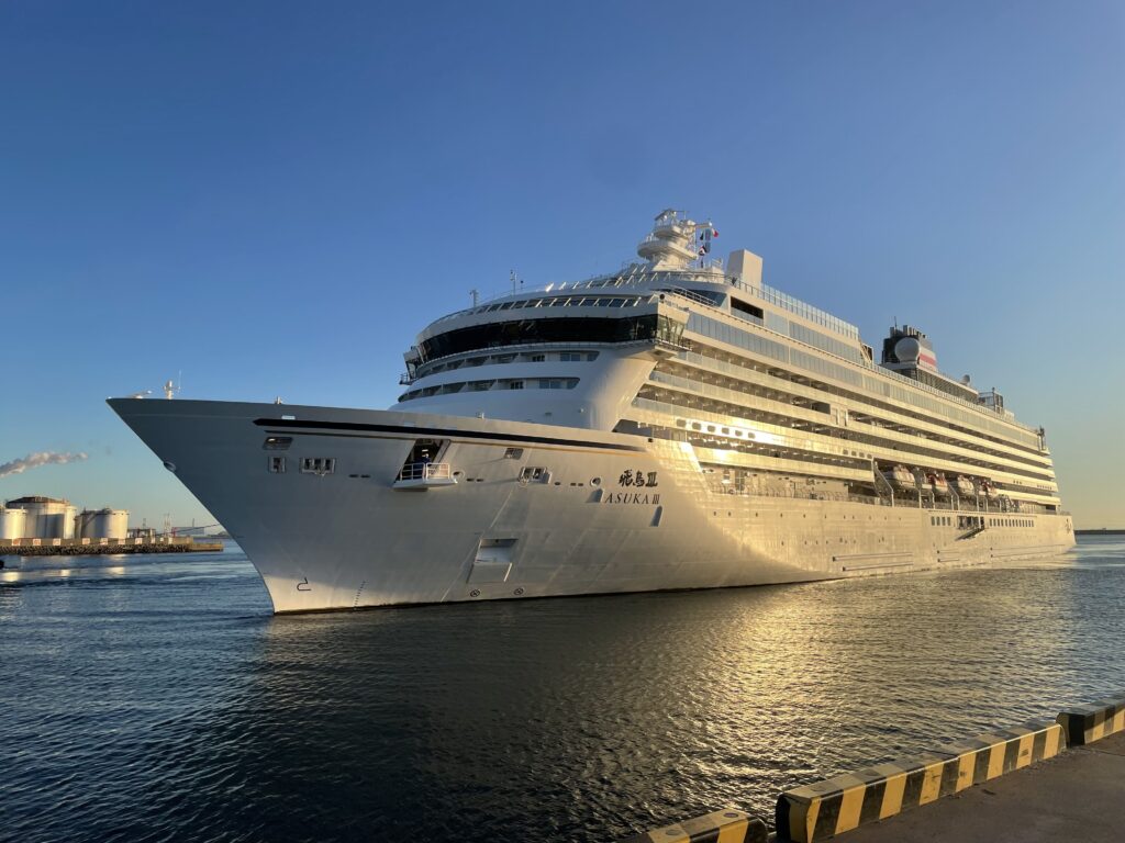 令和7年12月24日　飛鳥Ⅲ入港歓迎イベントスケジュール